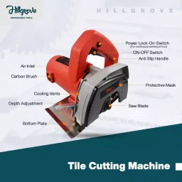 Hillgrove 100 mm 1050 W 1200 RPM Cutting Machine image 2
