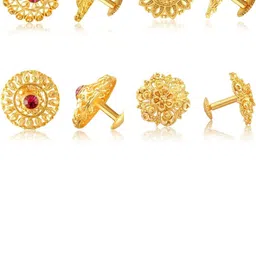 VIVASTRI Women Gold-Plated Alloy Earrings-picture-36