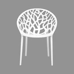 Italica Designer Plastic Armless Chair White, 5106 (Pack of 4)-picture-27