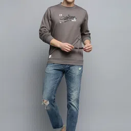 SHOWOFFFF Men Printed Sweatshirt image 4