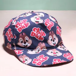 Babyhug Disney Summer Cap With Chip' N Dale Graphics - Blue image 2