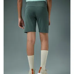 Technosport Knit Solid Quick Dry & Breathable Shorts - Green image 3