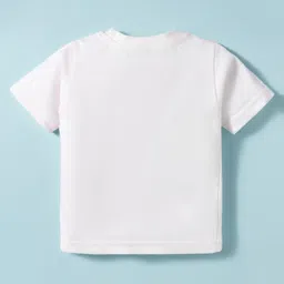 Robo Fry Cotton Woven Full Sleeves Solid Color Party T-Shirt & Trouser Set with Blazer Cap & Bow Applique - Maroon image 3