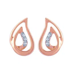 P.C. Chandra Jewellers 14 kt Gold & Diamond Earrings-picture-10