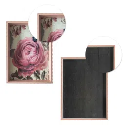 Art Street Gold Fiber Decorative Serving Tray image 3