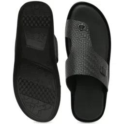 Regal Men's Black Toe Ring Sandals image 4