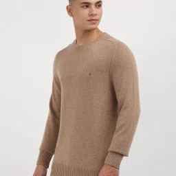 Tommy Hilfiger Brown Regular Fit Pullover image 3