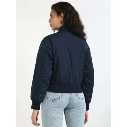 Tommy Hilfiger Dark Night Navy Regular Fit Bomber Jacket image 2