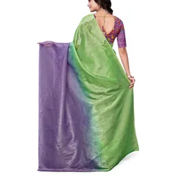 PARVOTSAV Multi Polyester Saree image 3