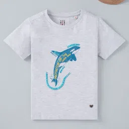 Ed-a-Mamma Kids Grey Printed T-Shirt-picture-15