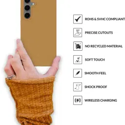 Sprig Back Cover for Samsung Galaxy S24 Plus (Brown) image 4