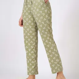 Dreamz by Pantaloons Green Cotton Printed Pyjamas image 3