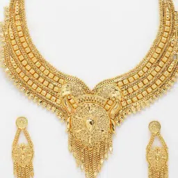 Zeneme Gold Plated Jewellery Set image 5