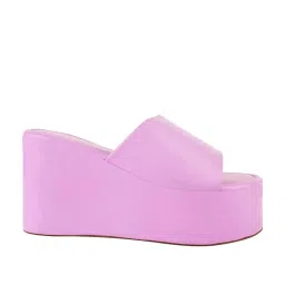 Shoetopia Kids Mauve Casual Slides image 3