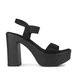 Inc.5 Women's Black Ankle Strap Sandals image 3