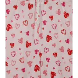 Kiddopanti Kids Pink Printed Pyjamas image 3
