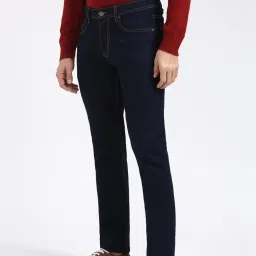 Peter England Navy Slim Fit Jeans image 3