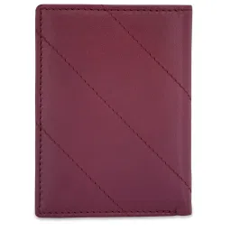United Colors of Benetton Ezekiel Wine Leather Solid Bi-Fold Wallet image 3