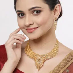 Zeneme Gold Plated Jewellery Set image 3