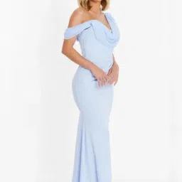 Quiz Blue Regular Fit Dress image 3