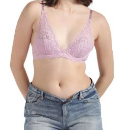 CALVIN KLEIN Pink Plain Everyday Bra-picture-30