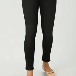 Mustard Black Denim Slim Fit Mid Rise Jeans-image-36