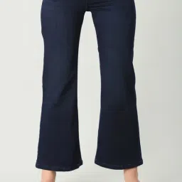 Mustard Blue Denim Regular Fit Mid Rise Jeans-picture-38