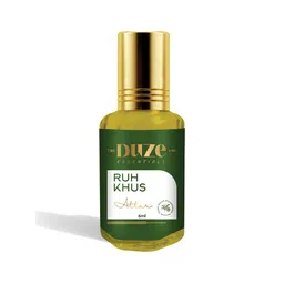 Duze Essentials Ruh Khus Pure Vetiver Essence Long Lasting Attar - 6 ml-picture-34