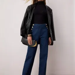 Trendyol Women Regular Fit Mid-Rise Jeans-image-15