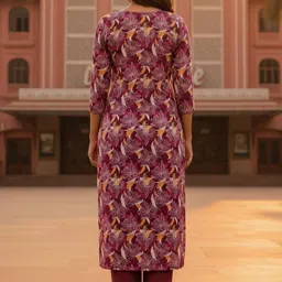 THE FAB FACTORY Botanical Printed Kurti image 3