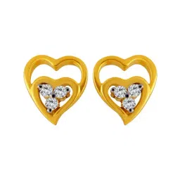 P.C. Chandra Jewellers 14 kt Gold Earrings-picture-22