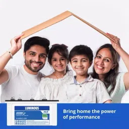 Luminous Power Charge Pro 12 V 150 AH PC 18054TJ Pro Tubular Inverter Battery image 3