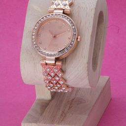 VIRAKTI Women Embellished Dial & Straps Analogue Watch H-11-ROSEGOLD-S01-picture-30