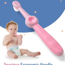 Bonfino Nano Bristles Toothbrush Free Size - Pink image 4