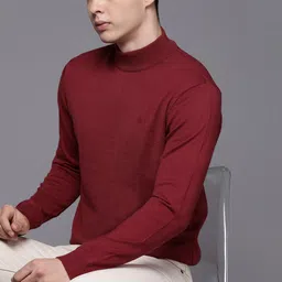 Raymond High Neck Smart Casual Pullover-picture-40