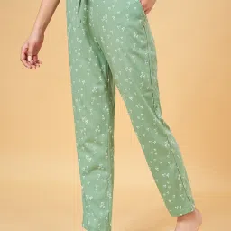 Dreamz by Pantaloons Green Cotton Printed Pyjamas image 3