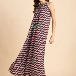 Moomaya Multicolor Printed Maxi Dress image 3
