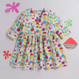 The Magic Wand Kids Multicolor Cotton Printed Top-picture-20