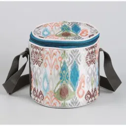 india circus by krsnaa mehta India Circus By Krshna Mehta Multicolor Printed Lunch Bag image 2