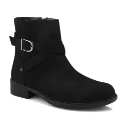 Clog London Women's Black Casual Booties image 3