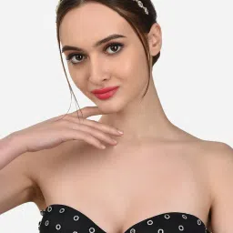 Zaveri Pearls Pink & White Dazzling Diamonds Embellished Head Chain-ZPFK12225 image 3