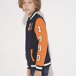 Jack & Jones Junior Navy Blue Polyester Regular fit Jacket image 3