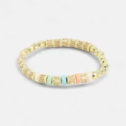 Sohi Multicolor Hamsa Multi Layer Bracelet for Women - Pack of 5 image 3