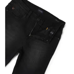 Allen Solly Junior Black Solid Shorts image 3