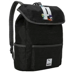 Puma The Smurfs Black Polyester Solid Backpack - 10 Ltrs image 3