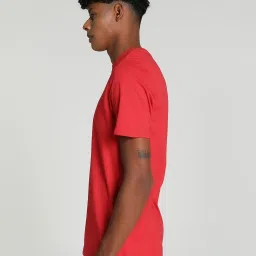 Puma Scuderia Ferrari Race Motorsport Rosso Corsa Cotton Regular Fit Printed Sports T-Shirt image 3