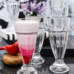 Goodhomes Transparent Glass Ice Cream Cups (300 ml) - Set of 6-image-51