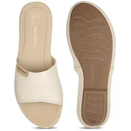 Hush Puppies by Bata Women's CANA Beige Casual Sandals image 3