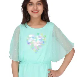 Cutecumber Kids Blue Embellished Top-picture-30
