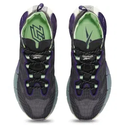 Reebok Women's Zig Kinetica II Black Running Shoes image 3